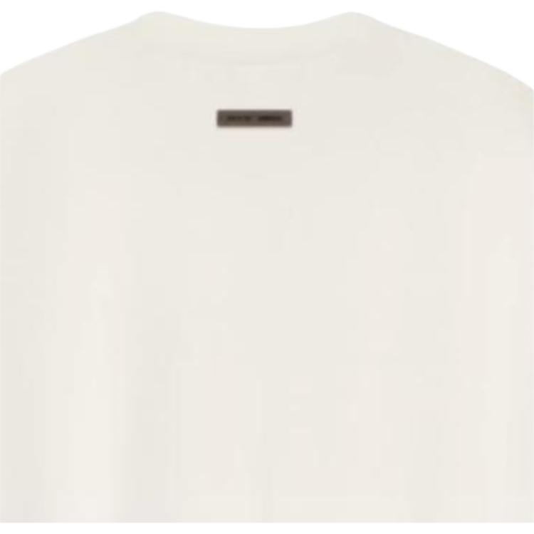 Fear of God Essentials Ponte 90s Tee Ivory Men Tops Cream 125HO254503F
