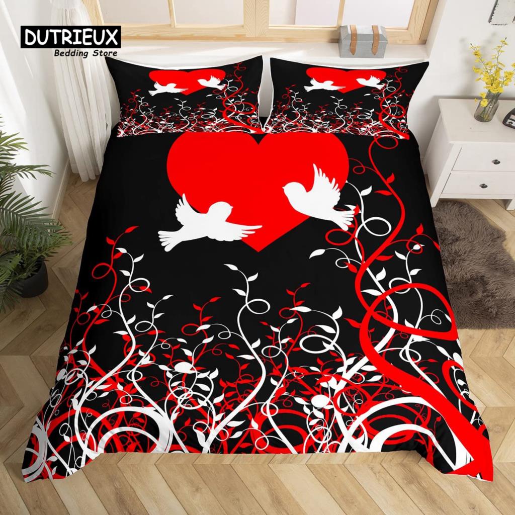 Boho Mandala Bedspread Cover Kit Hummingbird Bed Ensemble Cozy Microfiber Fabric Farmhouse Adorable Birds Comforter Cover Queen Dimension for Kids