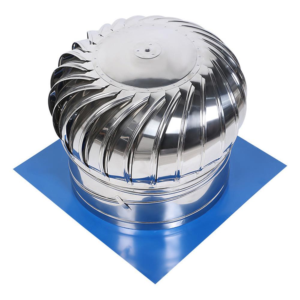 Stainless Steel Non Powered Exhaust Hood Outdoor Factory Ventilation Fan Waterproof Rooftop Ventilator