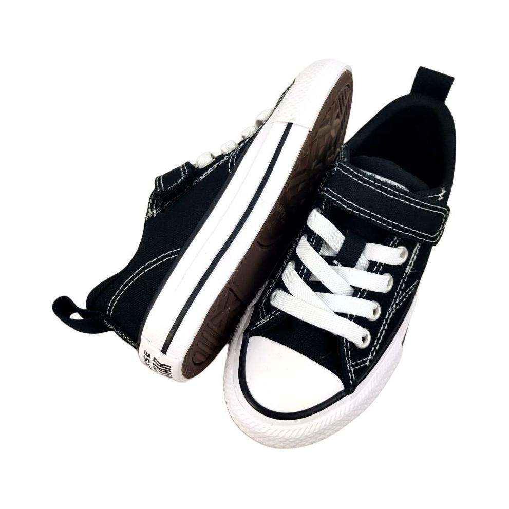 Converse Chuck Taylor All Star Comfortable Versatile Casual Low Top Kids Canvas Shoes Kids Sneakers Black White A06410C