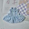 Plaid Cute Exquisite Doll Skirt Cotton Kawaii Mini Doll Skirt Doll Dress Up Clothes  Play House