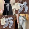 Fairy Lace Headband French Neckerchief Summer Hair Ribbon  for Women