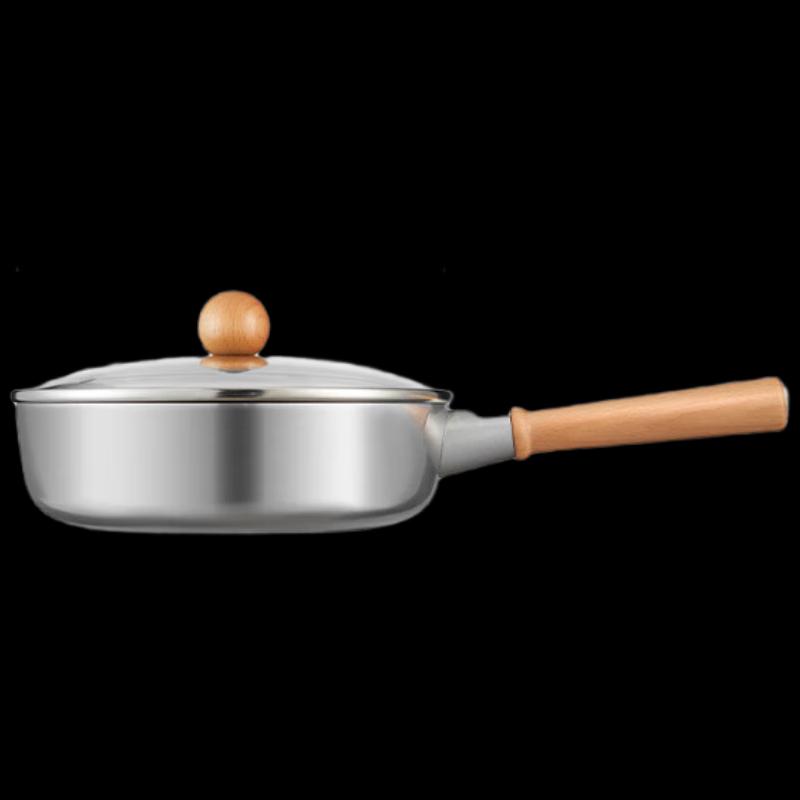 Chuidahuang 26cm Easy-Clean Non-Stick Deep Frying Pan