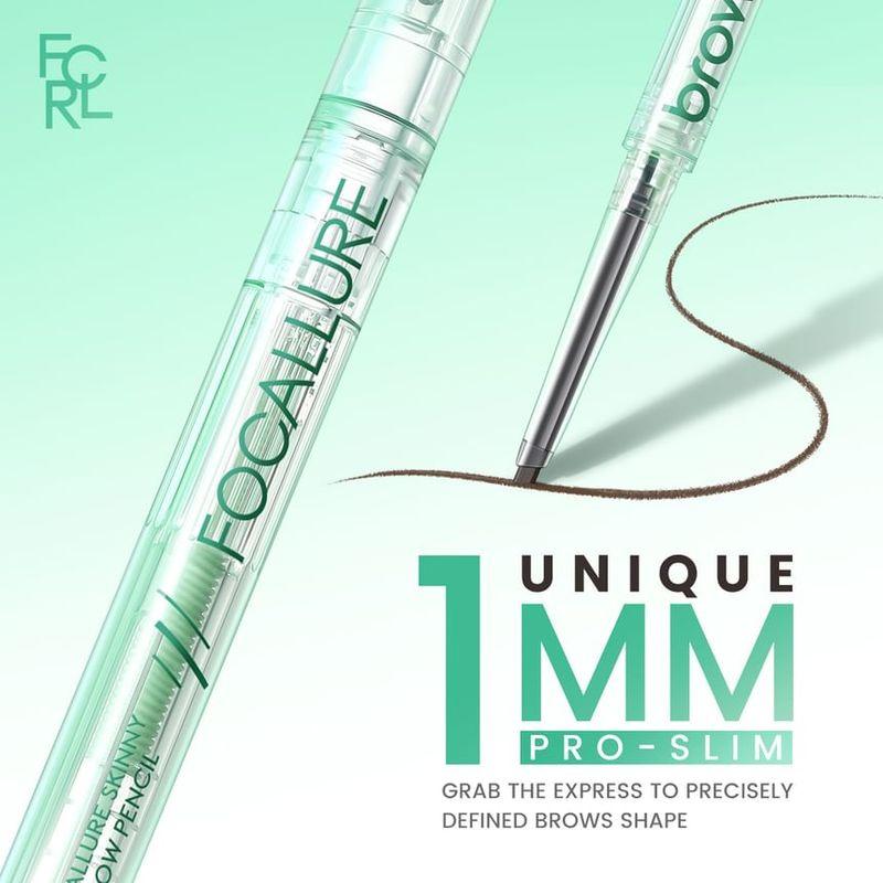 FOCALLURE - 2 In 1 Eyebrow Pencil - 4 Colors