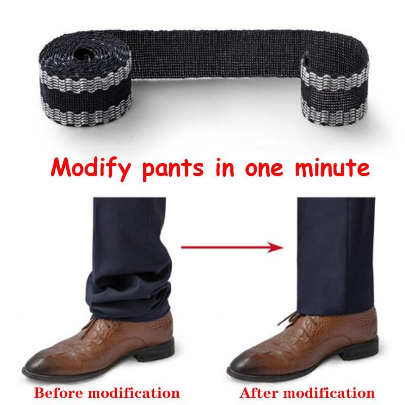 1 role 2,5cm samolepicí pasta na kalhoty DIY nažehlovací páska na kalhoty Zkrácení okraje kalhot pro džínové oblečení a džínové kalhoty oděvní šití
