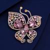 The "Yi Die" Brooch Is A High-end, Versatile and Elegant Crystal Butterfly Brooch with A Unique Design Sense