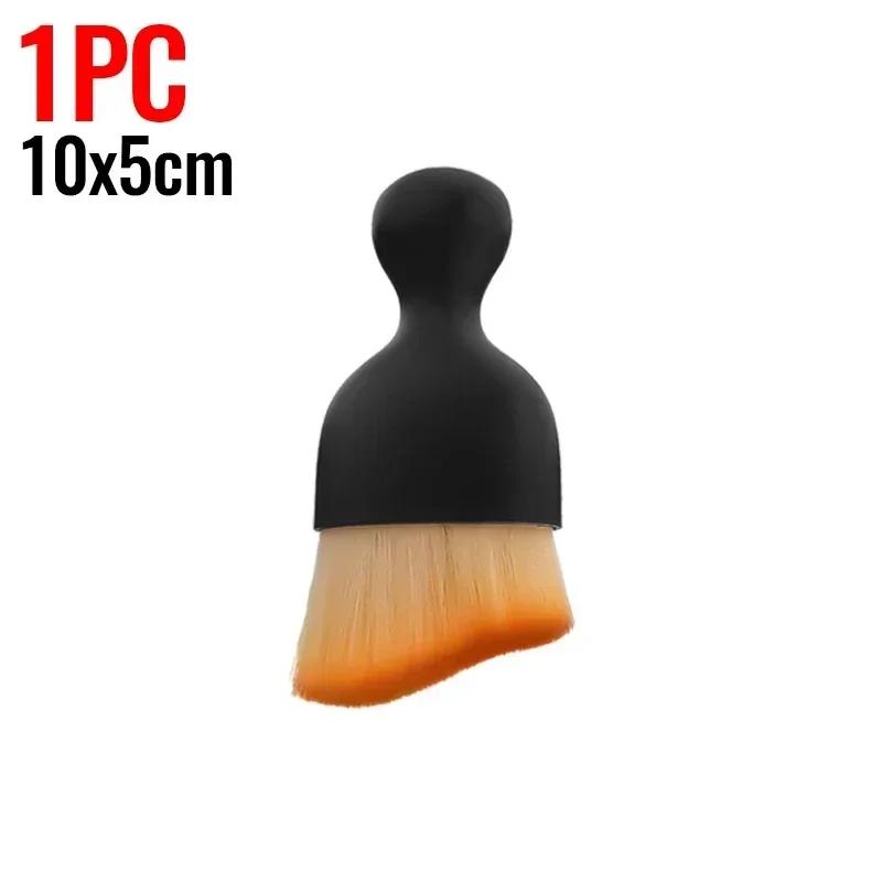 1-4PCS Car Dust Brush Soft Fur Cleaning Brushes Air Conditioning Outlet Vent Clean Crevice Sweep Duster Auto Interior Wash Tools