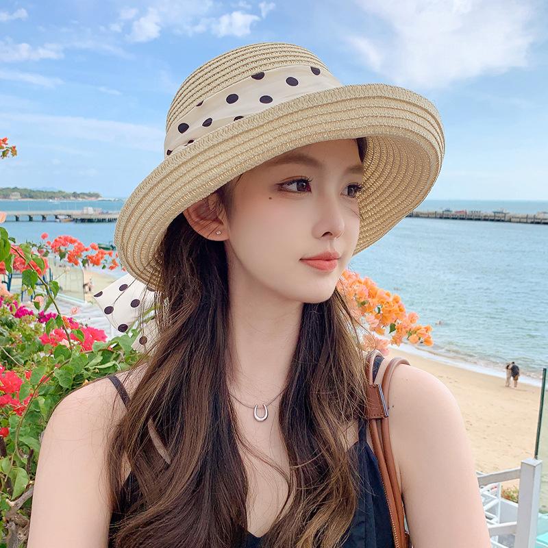 

Солнцезащитная шляпа летняя защита от УФ-лучей широкополая шляпа от солнца шляпа-ведро соломенная шляпа складная шляпа от солнца для путешествий adult бежевый