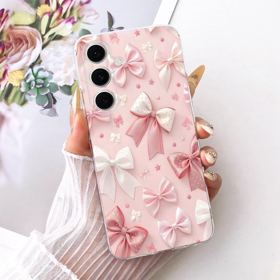 For Samsung Galaxy S24 FE Case S24 Plus Cute Lion Fashion Painted Cover Soft Silicone Case For Samsung S24 Ultra S 24 S24+ Shell