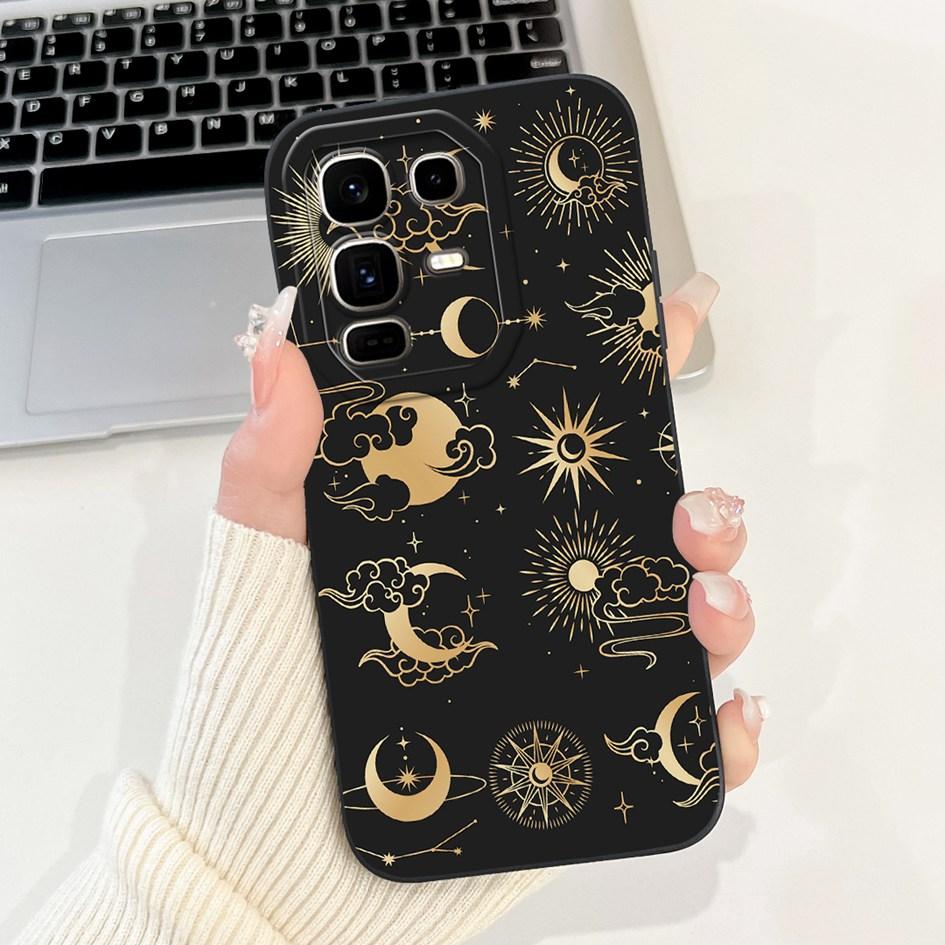 For Infinix Note 50 Pro+ Plus Case X6856 Cover Fashion Painted Couple Phone Cases For Infinix Note 50 Pro 4G X6855 Note50 Fundas