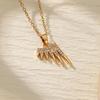 Titanium Steel Non-fading Necklace - European & American Style, Light Luxury, Versatile Korean Fashion, Perfect for Women and Girlfriend Gifts.