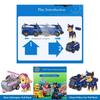Paw Patrol Rescue Racers 4-pack Real Working Wheels Pet Action Figures Car Toy