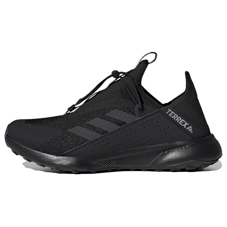 Adidas Voyager 21 Fabric Minimalist Slip-Resistant Durable Lightweight Low-Top Outdoor Functional Shoes Unisex Shoes Black Gray HP8623