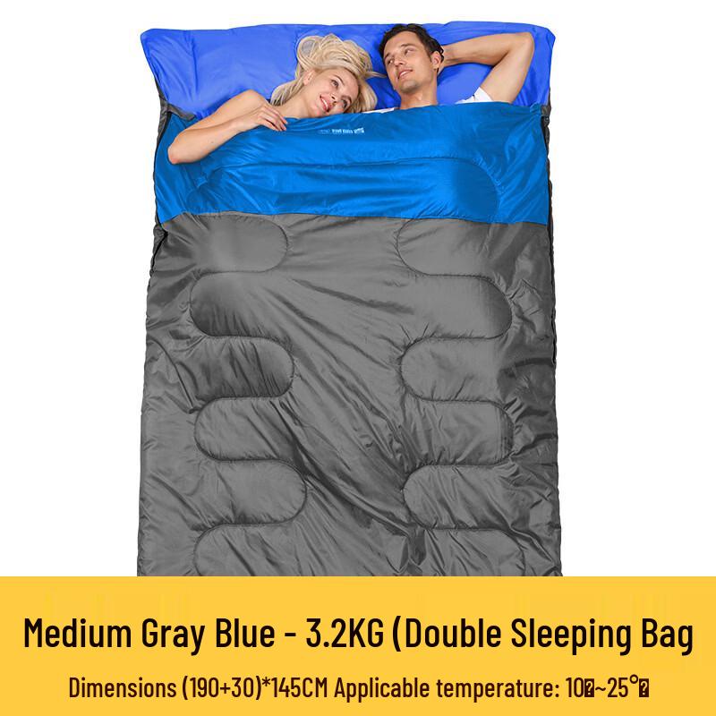OLOEY Detachable Double Outdoor Sleeping Bag