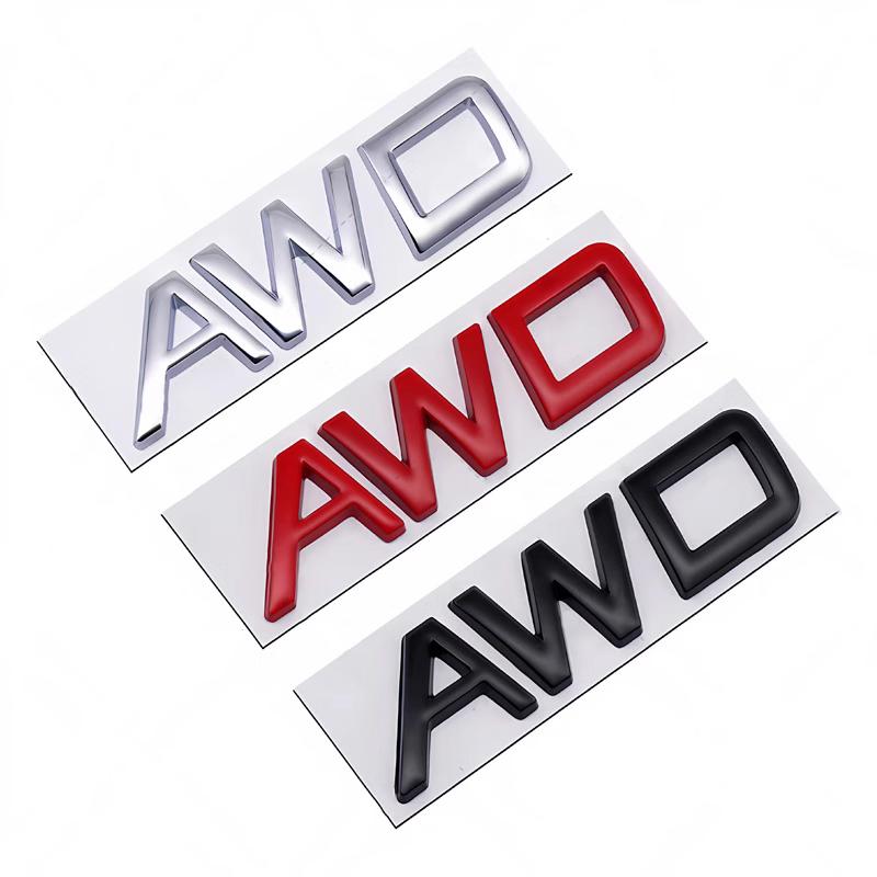 3D Metal AWD T5 T6 Logo Badge B5 B6 Emblem Car Rear Trunk Stickers For XC90 S60 CX60 S80 V40 S40 XC70 V60 XC40 V90 Accessories