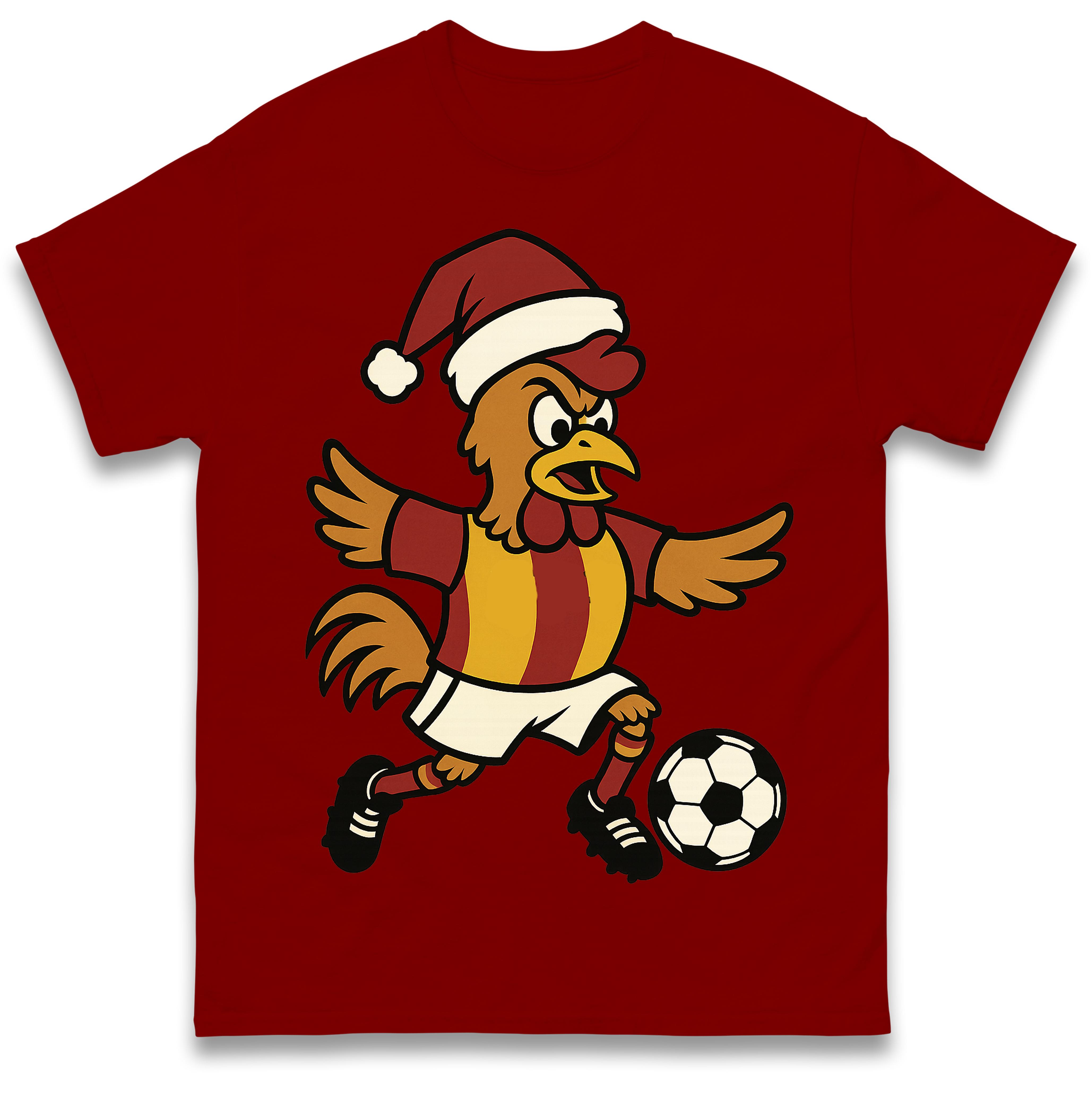 

Bradford City Bantam Christmas T Shirt Tshirt Mens Womens Unisex Tops Tees 4XL