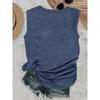 Elegant Vest for Women Multi-pattern cat and floral print casual loose summer tank top Fashionable and soothing cute pet-themed tops for commuting,