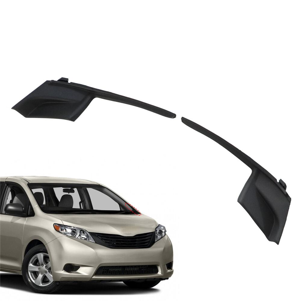 Pro 2011-2020 Toyota Sienna Levý a pravý kryt stěračů čelního skla Rozšiřující lišta