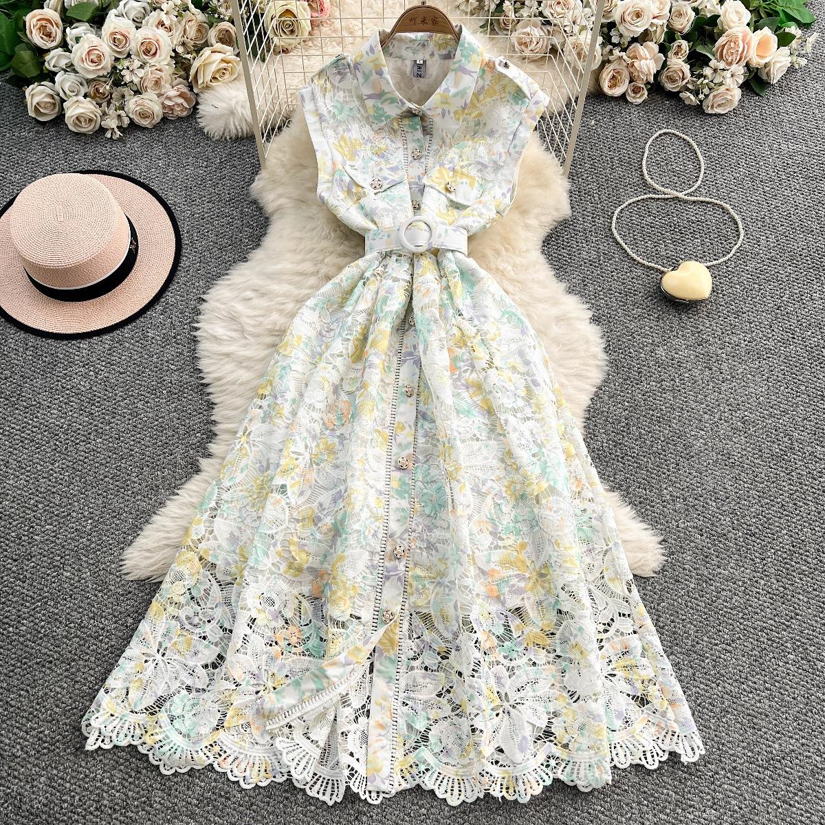 

Это элегантное однобортное длинное платье с воротником, подчеркивающее талию и стройнящее фигуру, для женщин. XL светло-зеленый