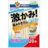 DoggyMan Whident Gekikami Dental Chew Sticks L Size for Medium and Large Dogs - White Stick 20 Pieces Dog Treats