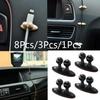 8Pcs/3Pcs/1Pcs Car Wire Cord Cable Holder Tie Clips Line Fixer Organizer Drop Adhesive