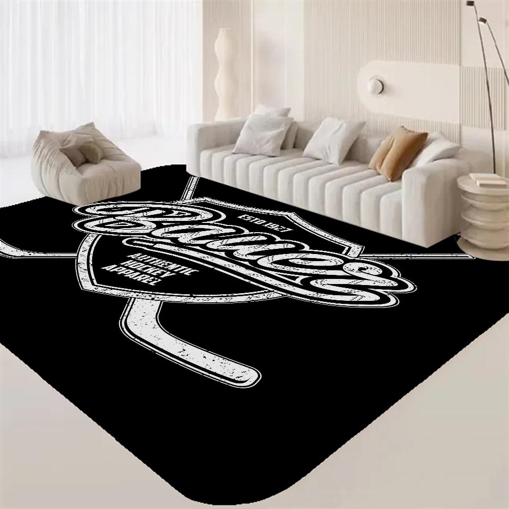 B-Bauer Hockey Bodenmatte Rechteck Rutschfest Zuhause Weich Badematte Haustür Innen Außen Matte Willkommen Fußmatte