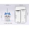 Hachiware Self Deprecating Bear Plush Keychain Cute Little Feet Hanging Doll Kawaii Stuffed Animal Bag Charm Gift