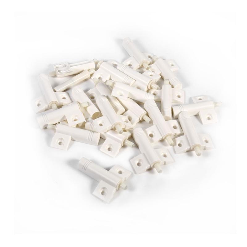 20Pcs/Lot Kitchen Cabinet Door Stop Drawer Soft Quiet Close Closer Damper Buffers Gray/White