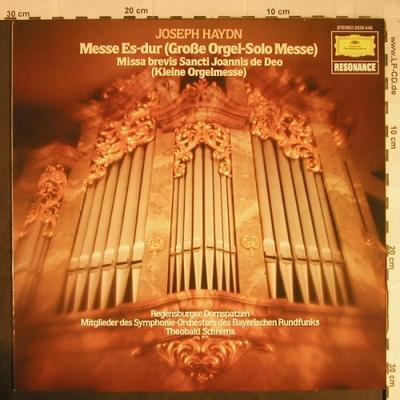LP-Aufnahme JOSEPH HAYDN, THEOBALD SCHREMS, REG - Grosse Orgel-Solo-Messe Es-Dur • Kl 2535448 Deutsche Grammo 1982 Deutschland Klassik Gebraucht