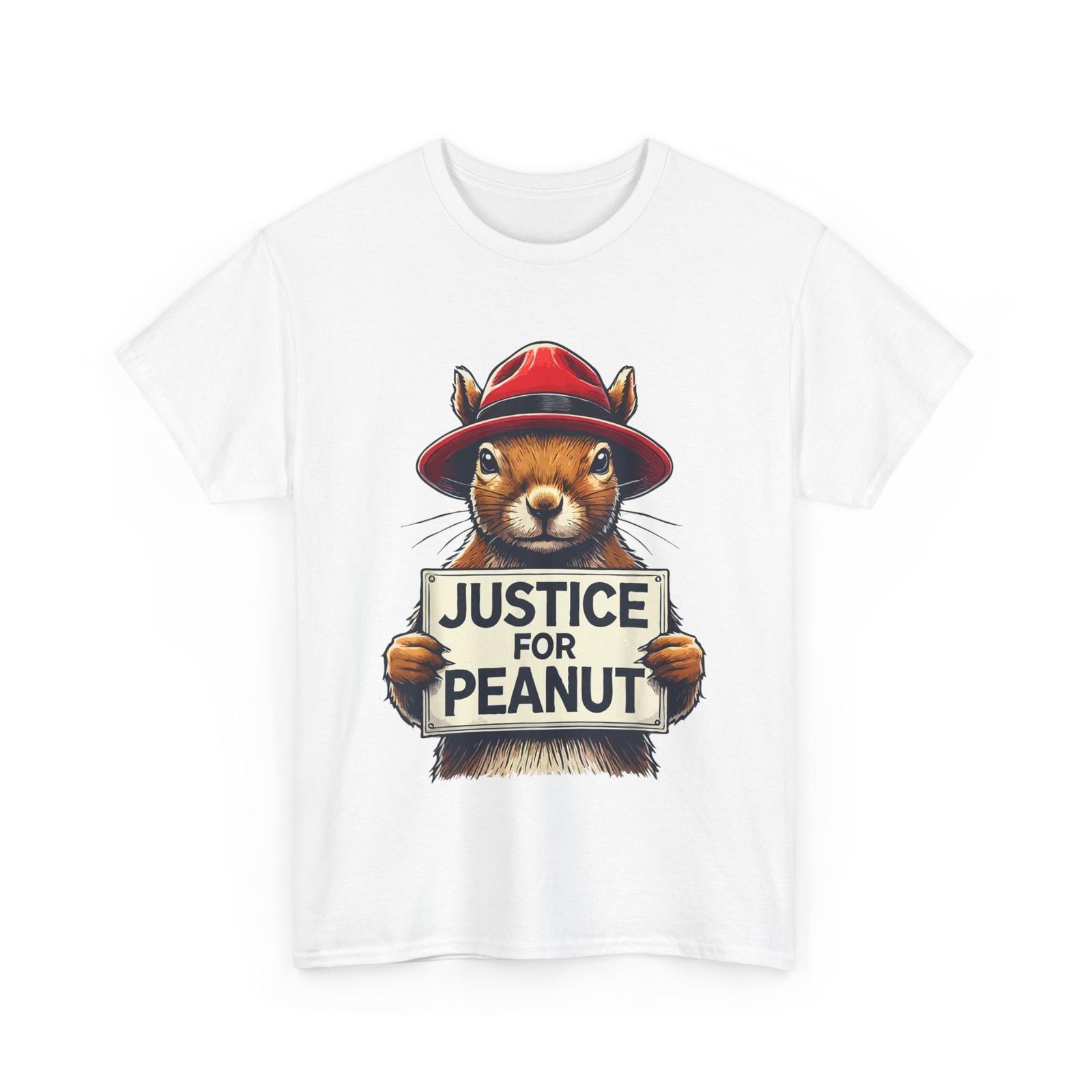 Justice for Peanut The Squirrel - Wanted T-Shirt Mens Womens Tees Top, The Squirrel PeanuT Shirt Mens Womens Tees Top 4XL