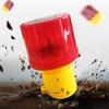 Solar LED Emergency Warning Light, Solar Traffic Tower Crane LED Lamp, Solves Dark Construction/Outdoor Area Safety Risk & Power