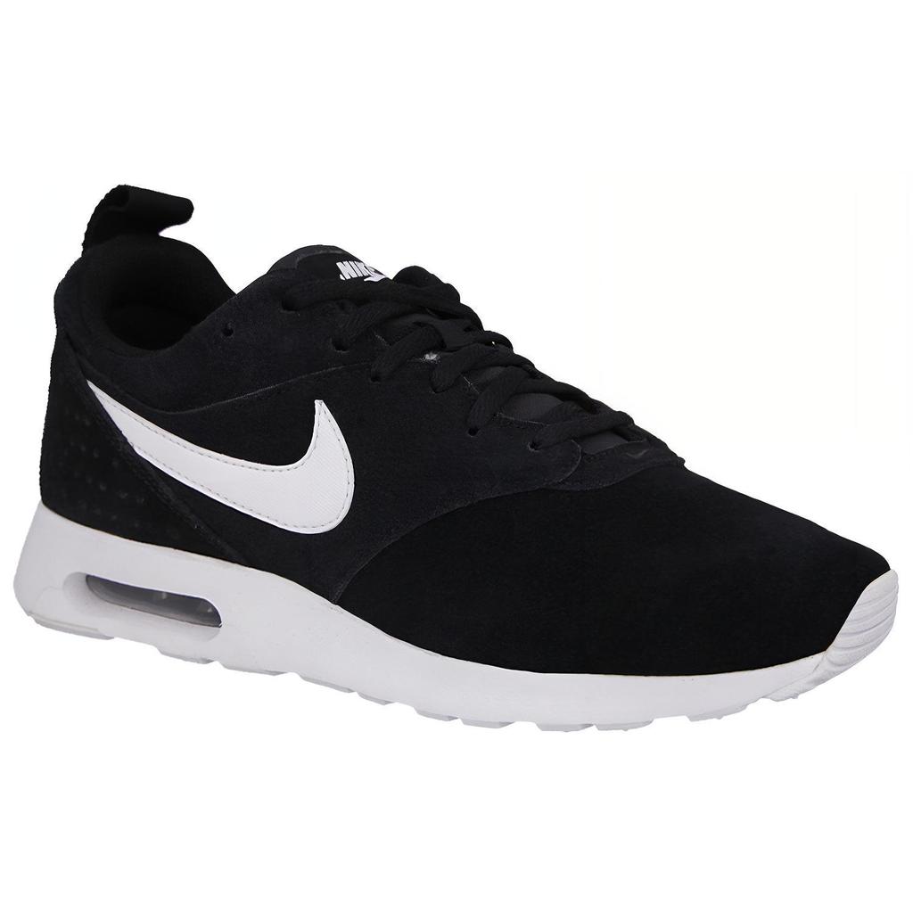 New Nike Air Max Tavas Ltr 'Black White' 802611-001