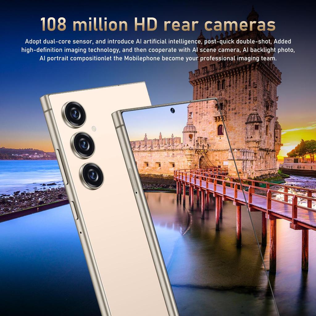 C24 Pro 5G Smartphone: Ultra-Large Screen, 16GB RAM, 1TB Storage, Android System