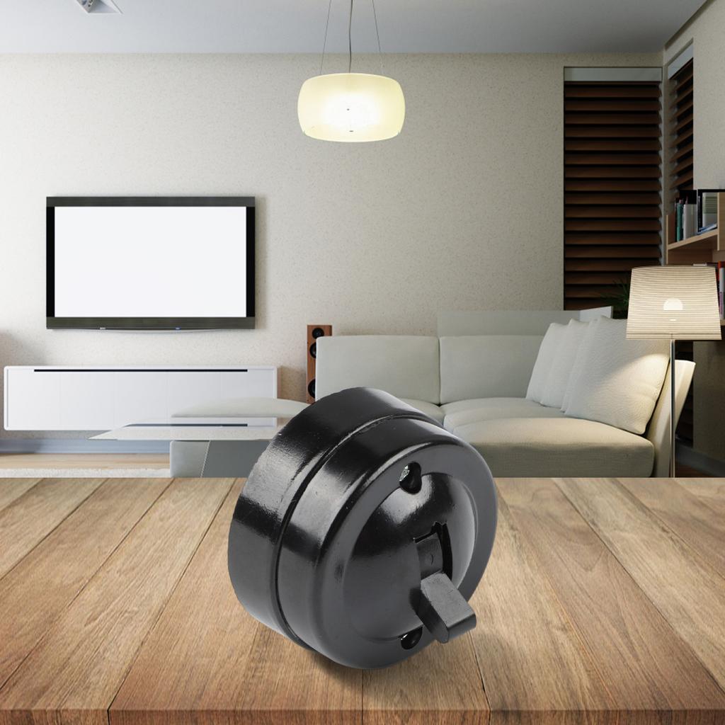 Single Control Switch 1PC Black Easy Install Household