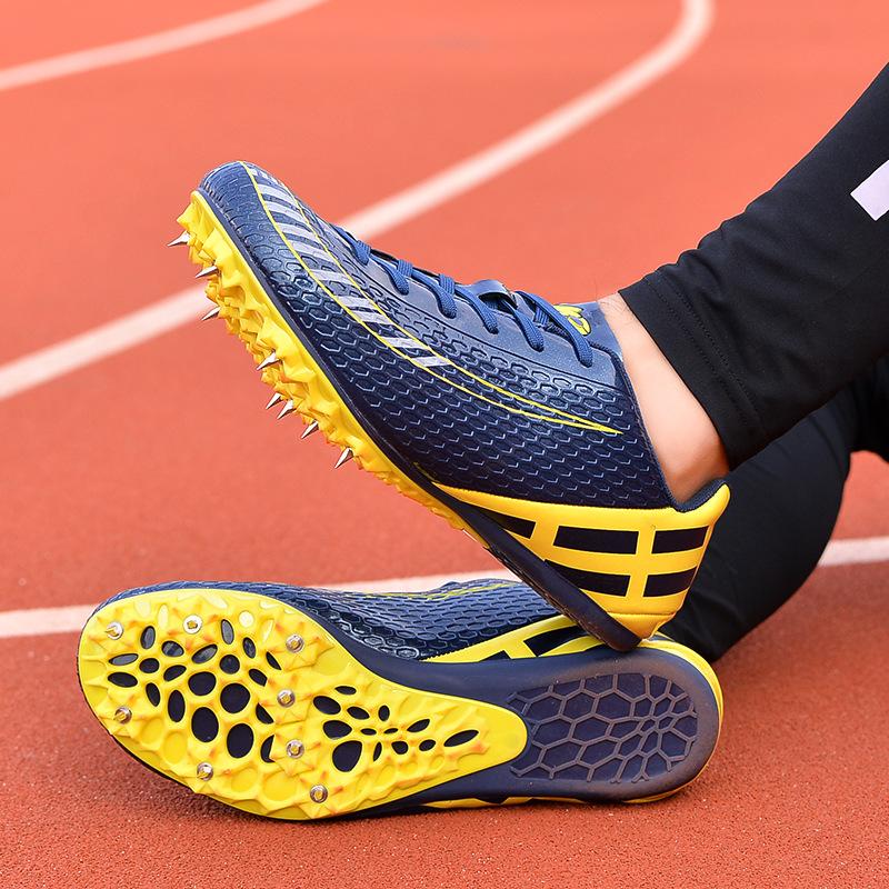 Spike Shoes Track and Field Sprint Men's Eight-nail Track and Field Spike Shoes Women's Medium and Long Running Long Jump High School Entrance Exami