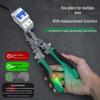 Multi-Functional Electrician Tool: Wire Stripper, Test Pen, Pliers, Wire Cutters, and Folding Night Light.