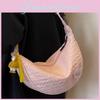 Fashionable Large Nylon Dumpling Bag For Women Trendy Casual Shoulder Bag In Six Colors