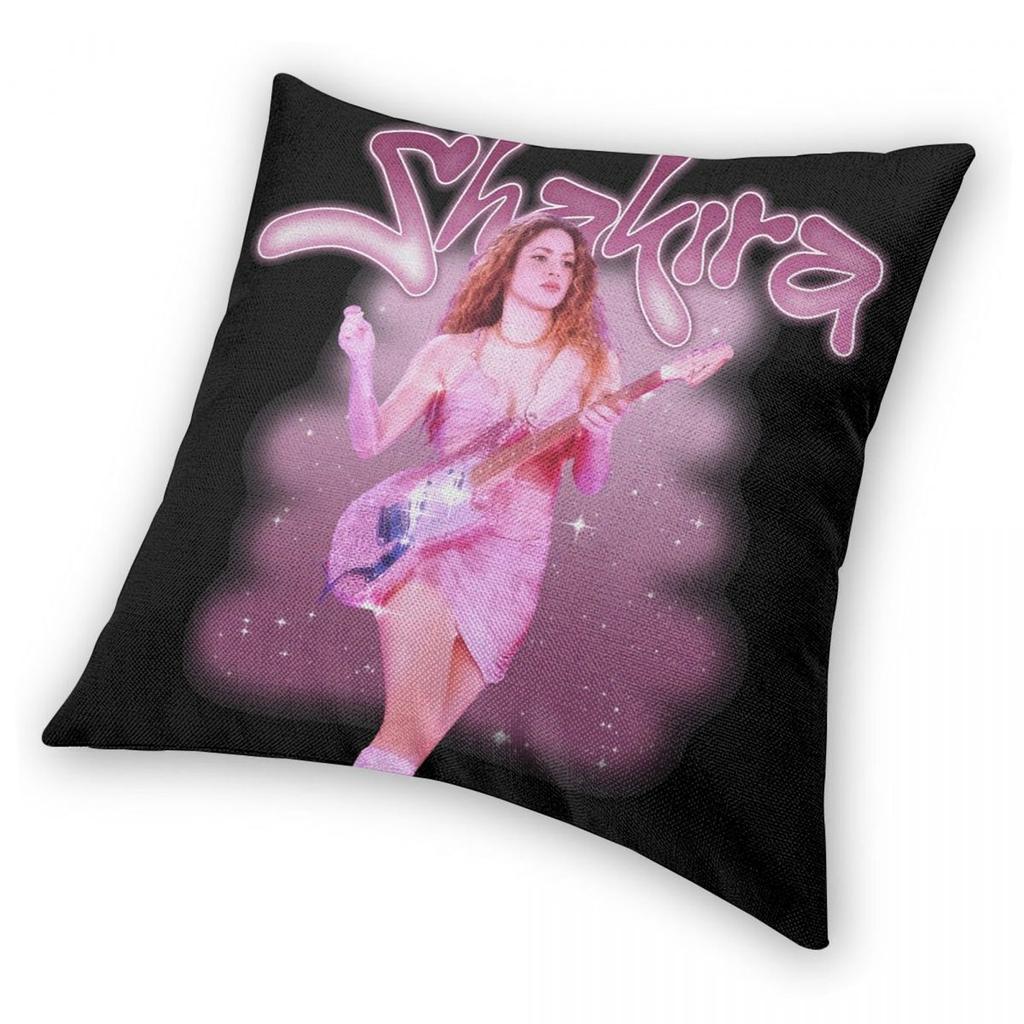 Singer Shakira Pillowcase Printing Polyester Cushion Cover Decor Throw Pillow Case Cover Seat Square 45X45cm