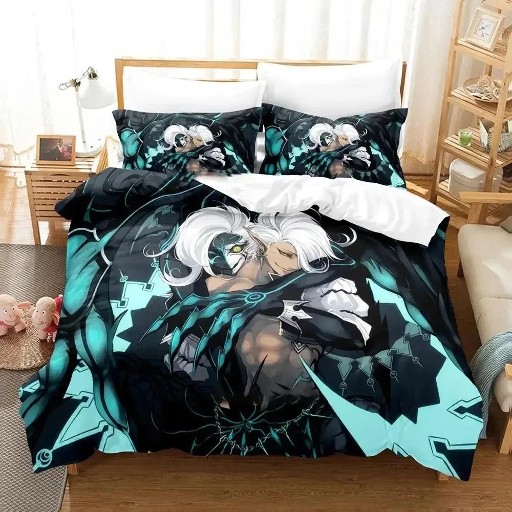 3D-tryck Lord of Vermillion Sängklädesset, Påslakan Täcke Sängset Quiltöverdrag Örngott, King Queen Twin Storlek Pojkar Flickor