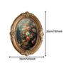 Vintage Picture Frame Photo Resin Tabletop or Wall Hanging Antique Baroque for Home Office