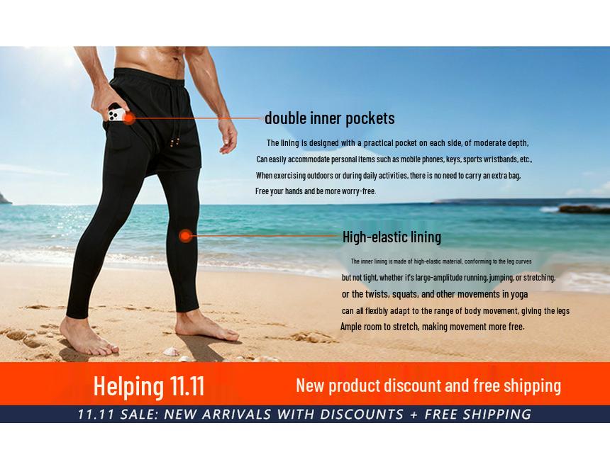 Men's Thermal Compression Pants - Quick-Dry, Base Layer for Running, Basketball, Fitness - Autumn/Winter