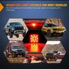 1pc Car taillight Trailer Truck Hitch Towing Receiver Cover Red 15-LED LED Tail/Brake Light For Truck SUV Trailer Brake Light