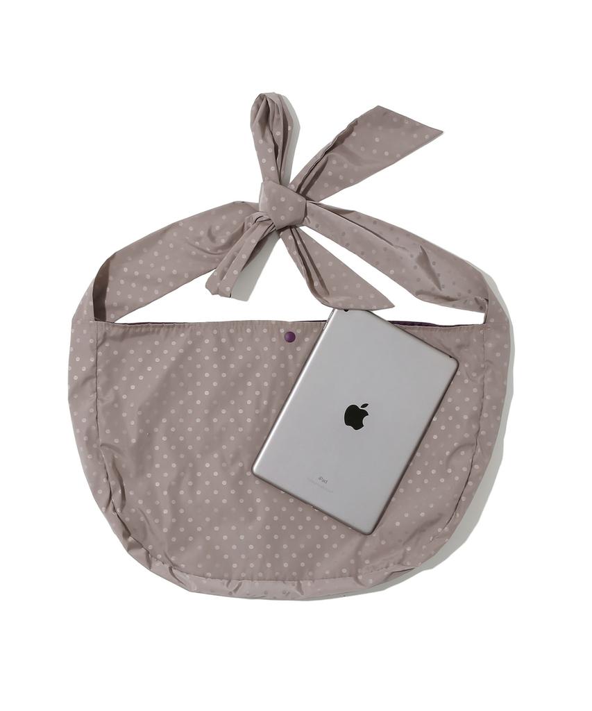 Kijiko Ke904-Dot Hobo Bag Beige