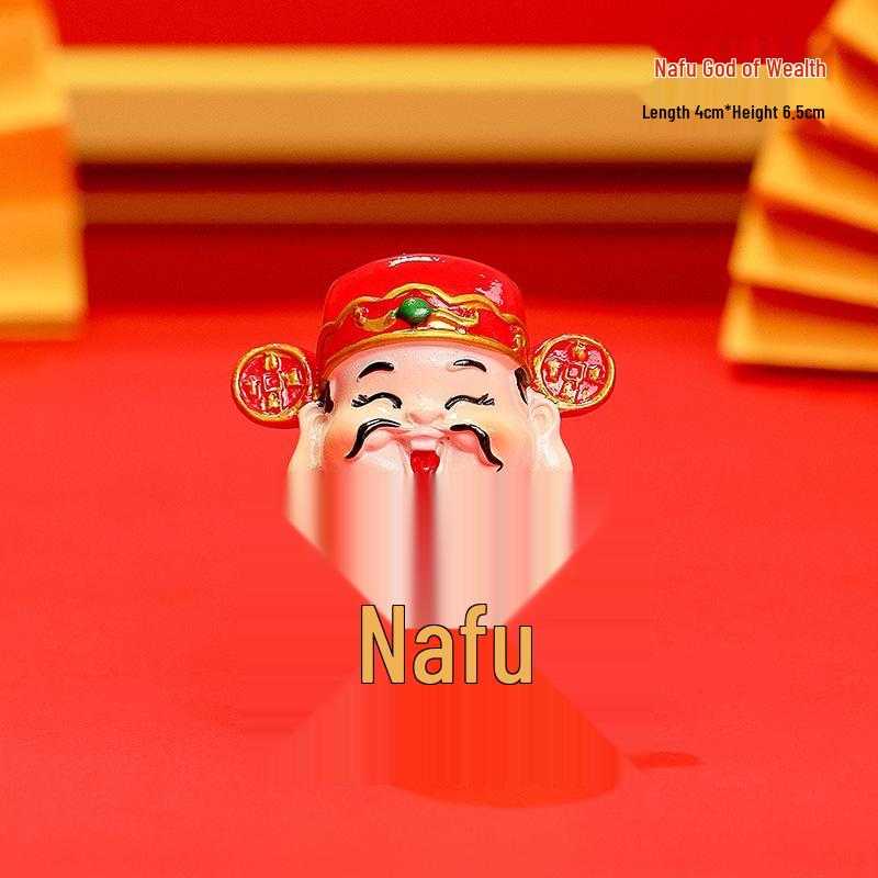 

Новогоднее мультяшное украшение Бог богатства – Фигурка года Змеи, Домашний декор, Подарок Standard