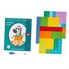 Magnetic Fraction Tiles Educational for Preschool Spatial Simulation