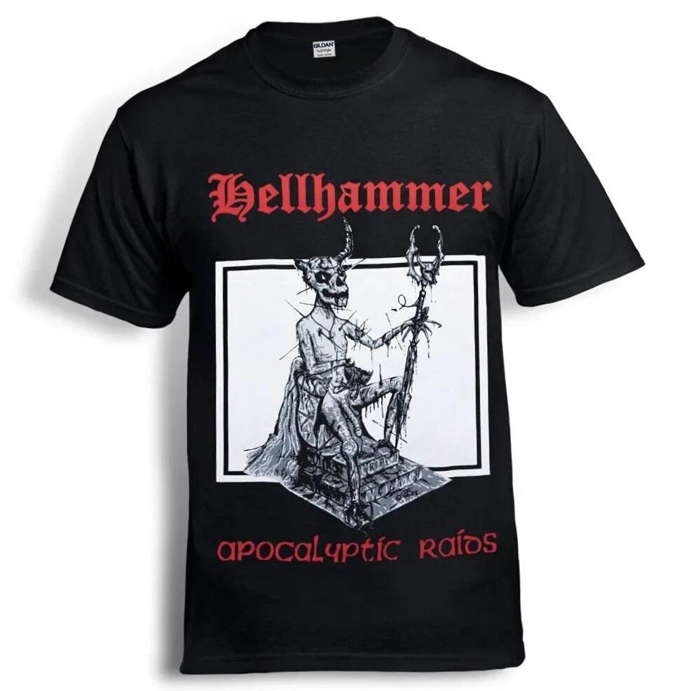 HELLHAMMER Apocalyptic Raids Black T-Shirt Celtic Frost Mayhem S