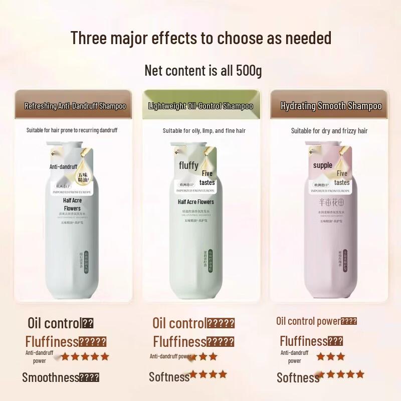 Little Dream Garden Lightweight Oil Control Fragrance Shampoo