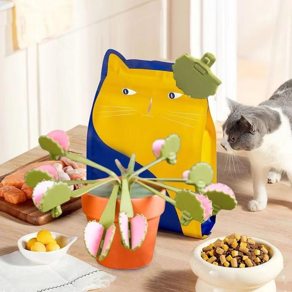 Tightly Seals Venus Flytrap Plant Snack Clips 3D Printed Creative Seal Grip Office