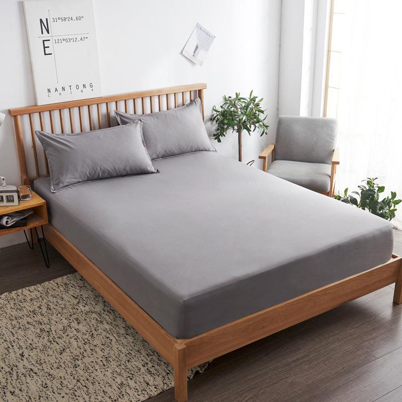 Baumwoll-Spannbettlaken mit elastischen Bändern, rutschfeste, verstellbare Matratzenbezüge (Ohne Kissenbezug)