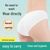 5-Pack Disposable Women's Maternity Underwear - Postpartum Free-Wash Shorts for Outdoor Use